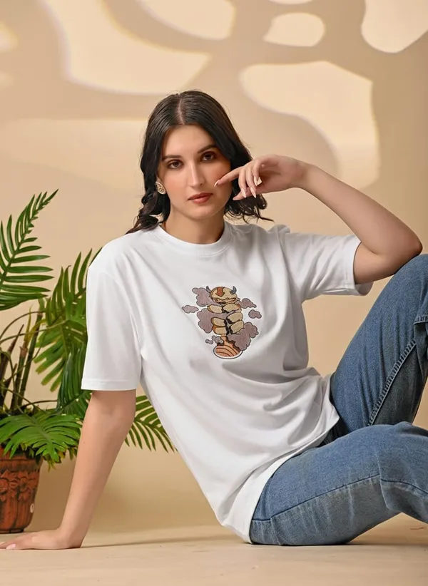 Appa_Character_Embroidered_T_Shirt