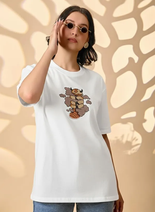 Appa_Character_Embroidered_T_Shirt