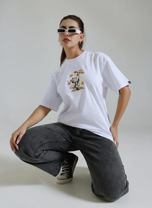 Fox_Embroidered_T_Shirt