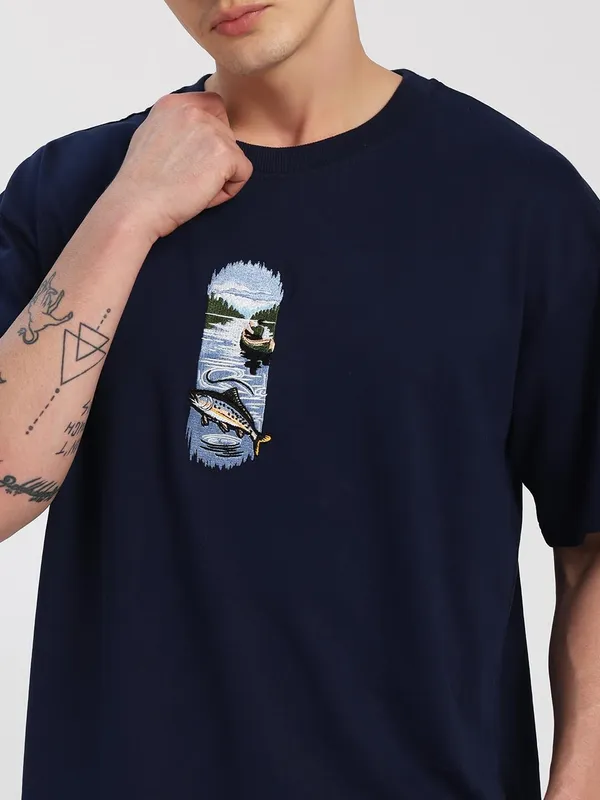 Embroidered_Fishing_Landscape_T_Shirt