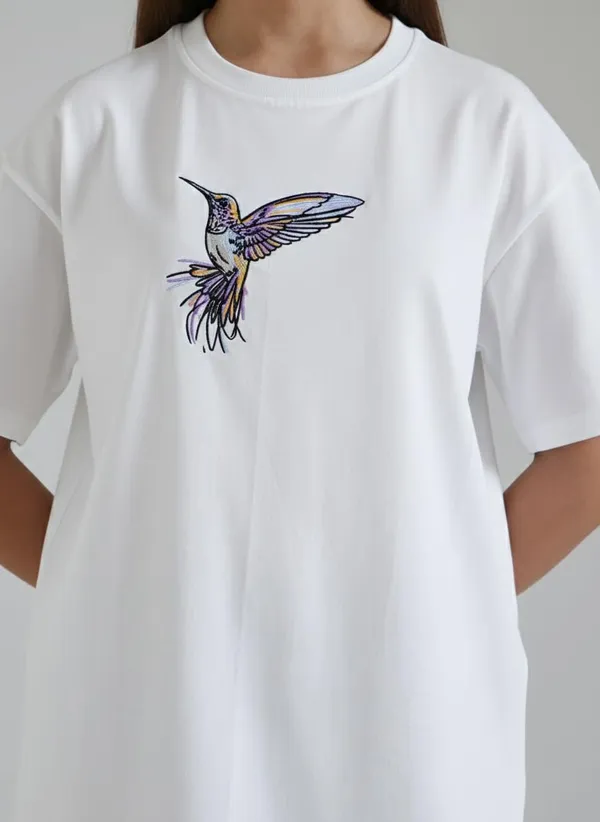 Hummingbird_Embroidered_T_Shirt