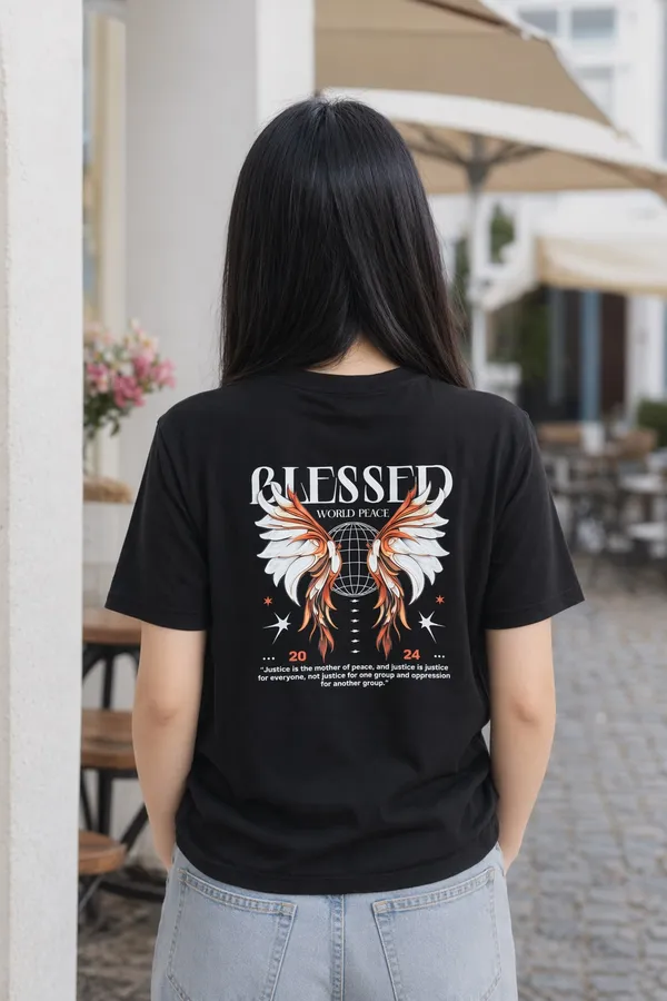 Black_Casual_Fit_Graphic_T-Shirt_for_Women