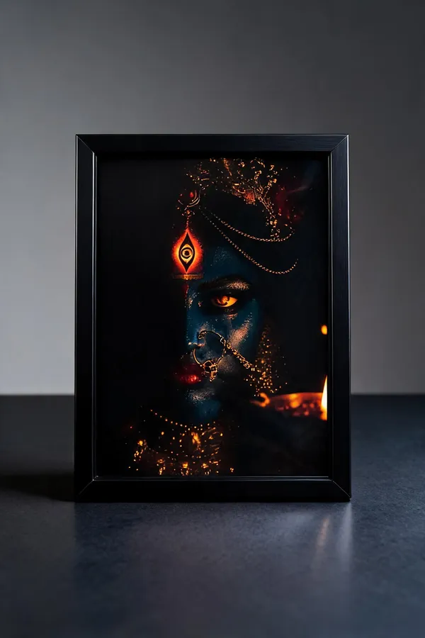Pvc_Frame_Devotional_Dark_Spiritual_Portrait_Framed_Wall_Art