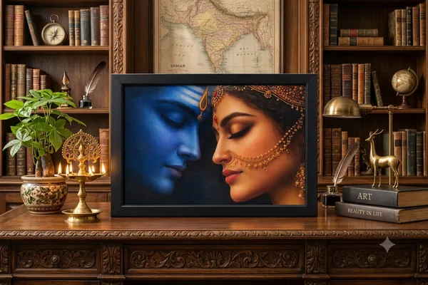 Wooden_Traditional_Shiva_Parvati_Framed_Wall_Art
