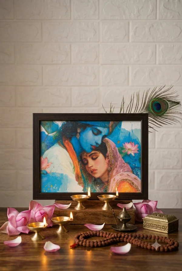Wooden_Traditional_Couple_Artwork_Photo_Frame