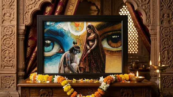 Black_Framed_Radha_Krishna_Devotional_Wall_Art