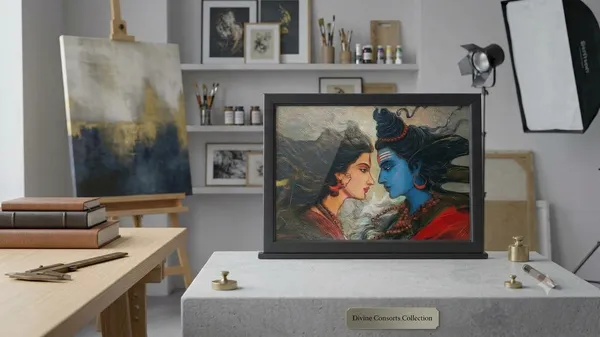 Divine_Consorts_Shiva_Parvati_Framed_Wall_Art