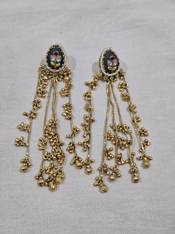 Gold_Tone_Long_Dangler_Earrings_for_Women