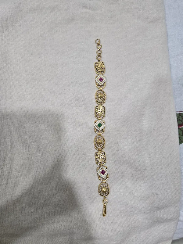 Gold-Tone_Religious_Charm_Bracelet_for_Women