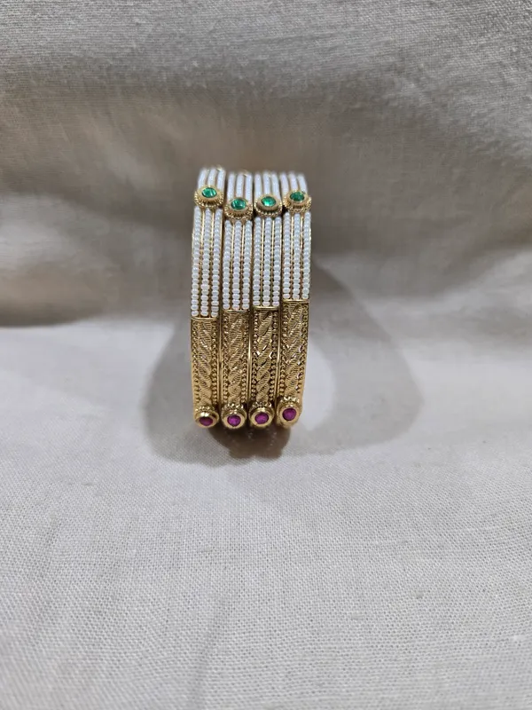 Gold_Tone_Embellished_Stone_Bangles_Set_for_Women