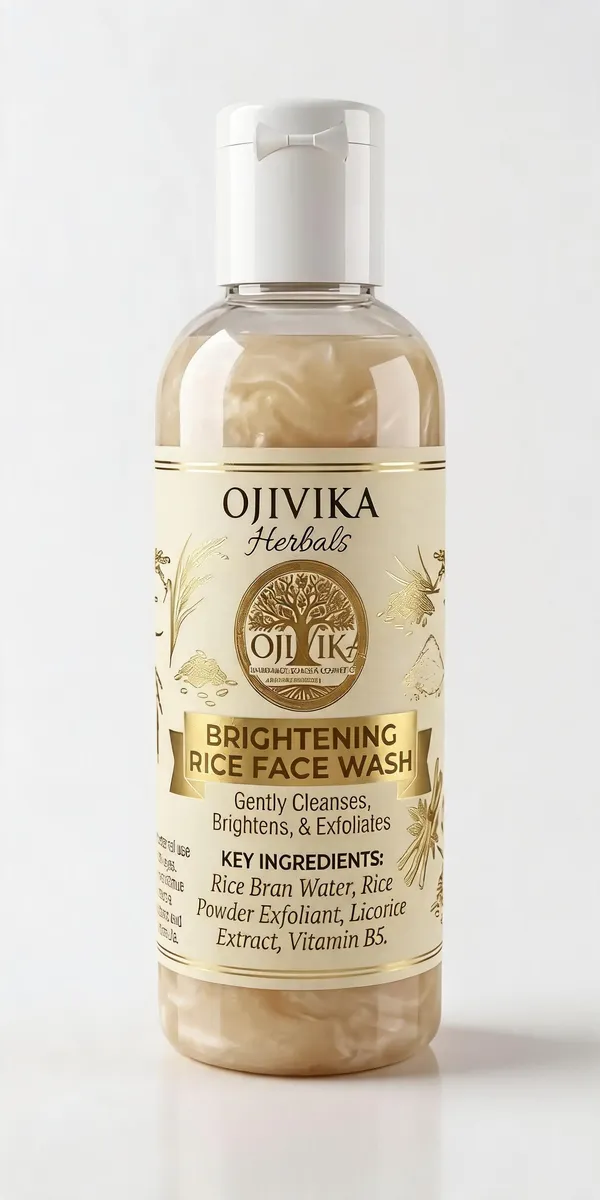 Ojivika_Herbals_Brightening_Rice_Face_Wash