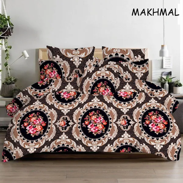 Brown_Floral_Printed_Sofa_Cover
