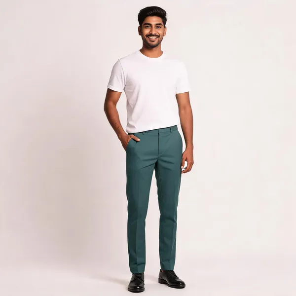 Teal_Smart_Fit_Formal_Trouser_For_Men