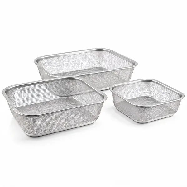 TIGER_Steel_Mesh_Storage_Basket_Duo_(No.8_+_No.9)
