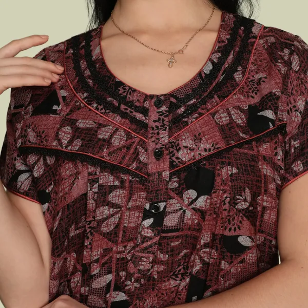 Nighty_Gown_with_Side_Pocket_|_Regular_Night_Gown_|_Night_Wear_Maxi_Nighties_|_Red