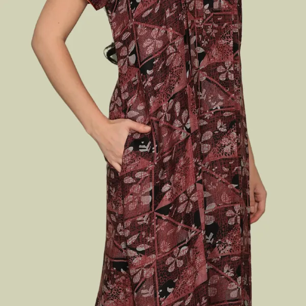 Nighty_Gown_with_Side_Pocket_|_Regular_Night_Gown_|_Night_Wear_Maxi_Nighties_|_Red