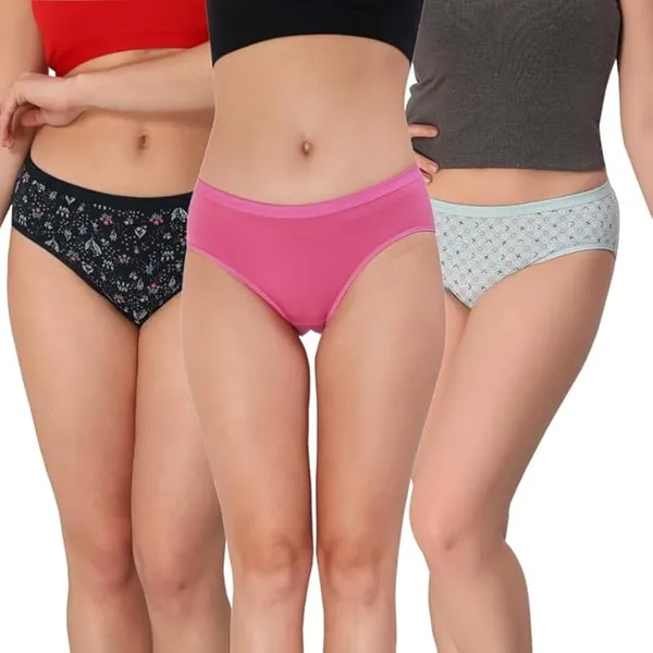 Brief_Panties_Combo_-_Pack_Of_3_|_Mid-Rise,_Full_Coverage_&_Seamless_Underwear_Brief_Panty_Set_Of_3