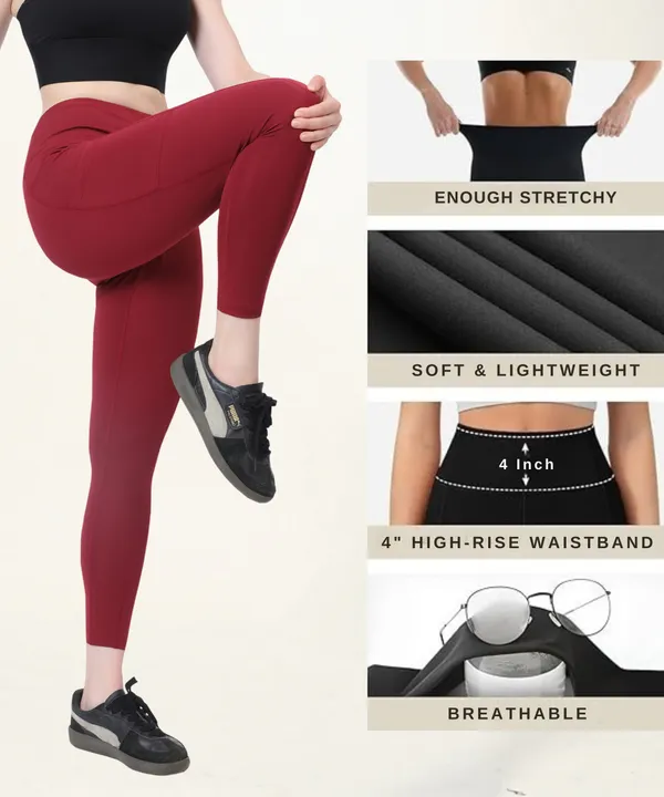 High_Waist_Gym_Leggings_with_Side_Pocket,_4-Way_Stretch,_Squat-Proof,_Moisture-Wicking_Workout