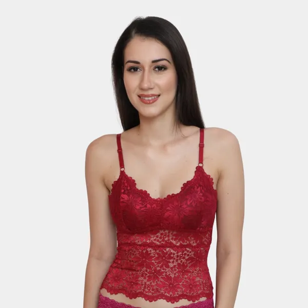 /Girl's_Lightly_Padded_Floral_Camisole_With_Light_Padding_Breathable_&_Spaghetti_Straps_Lingerie