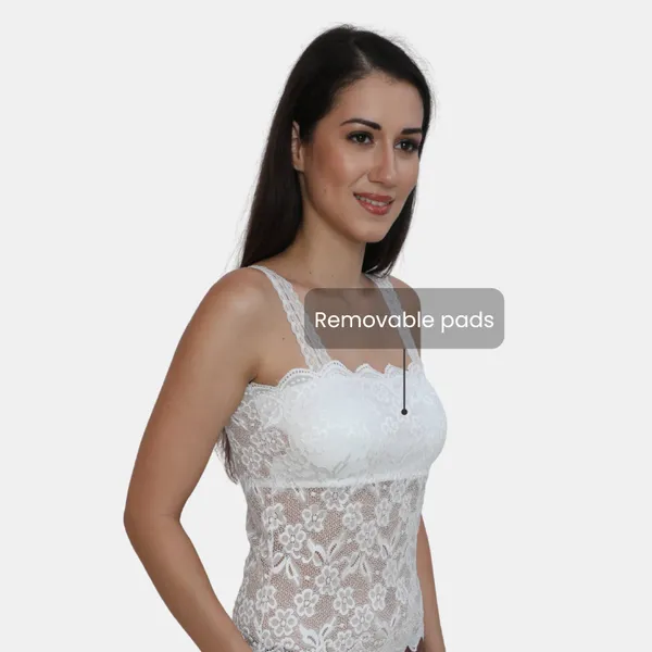 Regular_/Girl's_Lightly_Padded_Floral_Camisole