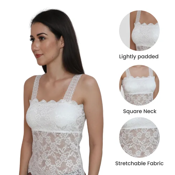Regular_/Girl's_Lightly_Padded_Floral_Camisole