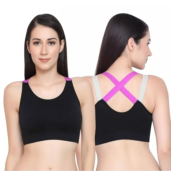 Padded_Non_Wired_Cross_Back_Sports_Bra_For_Gym,_Cardio,_Zumba_And_Yoga._Everyday_Active_Wear