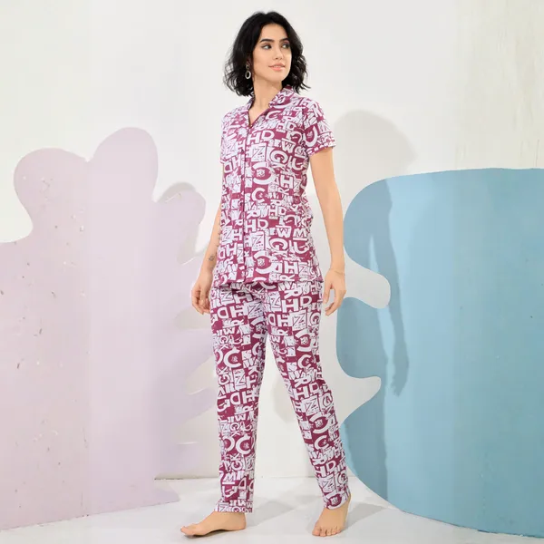 Printed_Night_Suit_Set_of_Shirt_&_Pyjama_|_Collar_Neck,_Half_Sleeve_&_Relaxed_Fit_Pyjama_Set