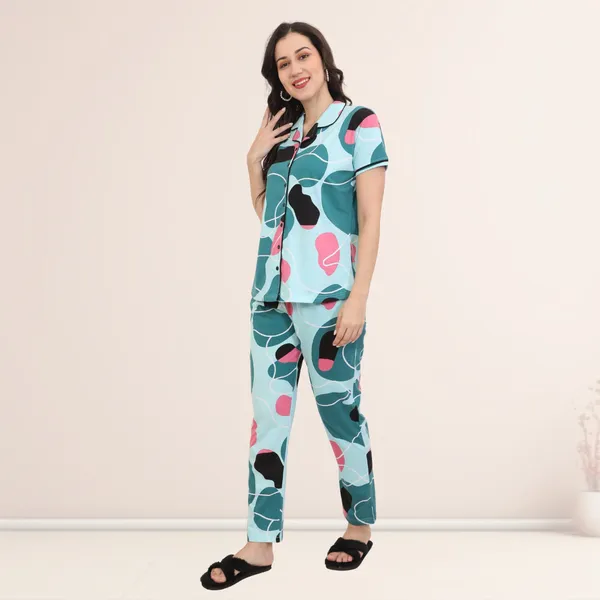 Printed_Night_Suit_Set_Of_Shirt_&_Pyjama_|_Collar_Neck,_Half_Sleeve_&_Relaxed_Fit_Pyjama_Set