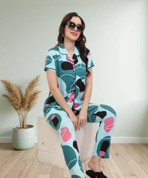 Printed_Night_Suit_Set_Of_Shirt_&_Pyjama_|_Collar_Neck,_Half_Sleeve_&_Relaxed_Fit_Pyjama_Set