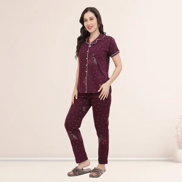 Printed_Night_Suit_Set_Of_Shirt_&_Pyjama_|_Collar_Neck,_Half_Sleeve_&_Relaxed_Fit_Pyjama_Set