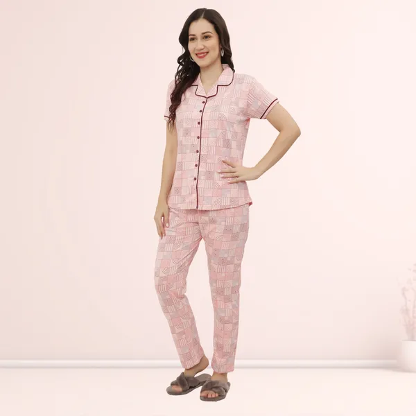 Printed_Night_Suit_Set_of_Shirt_&_Pyjama_|_Collar_Neck,_Half_Sleeve_&_Relaxed_Fit_Pyjama_Set
