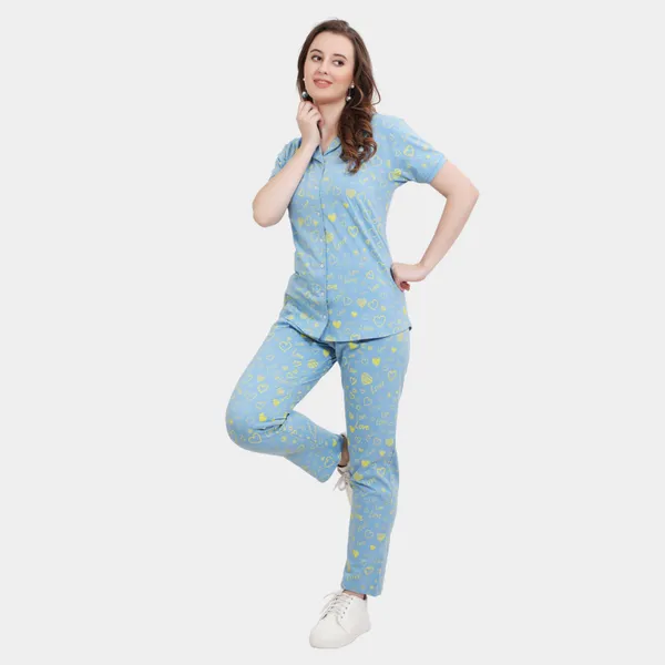 Printed_Night_Suit_Set_of_Shirt_&_Pyjama_|_Collar_Neck,_Short_Sleeve_&_Relaxed_Fit_Pyjama_Set