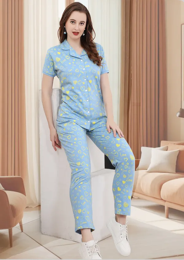 Printed_Night_Suit_Set_of_Shirt_&_Pyjama_|_Collar_Neck,_Short_Sleeve_&_Relaxed_Fit_Pyjama_Set