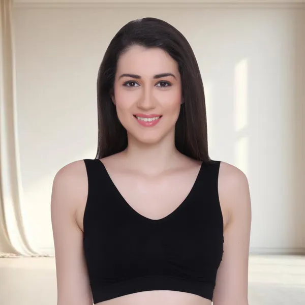 Lightly_Padded_Non_Wired_U_Back_Sports_Bra_|_Seamless_Stretchy_Low_Impact_Yoga_Workout_Bra