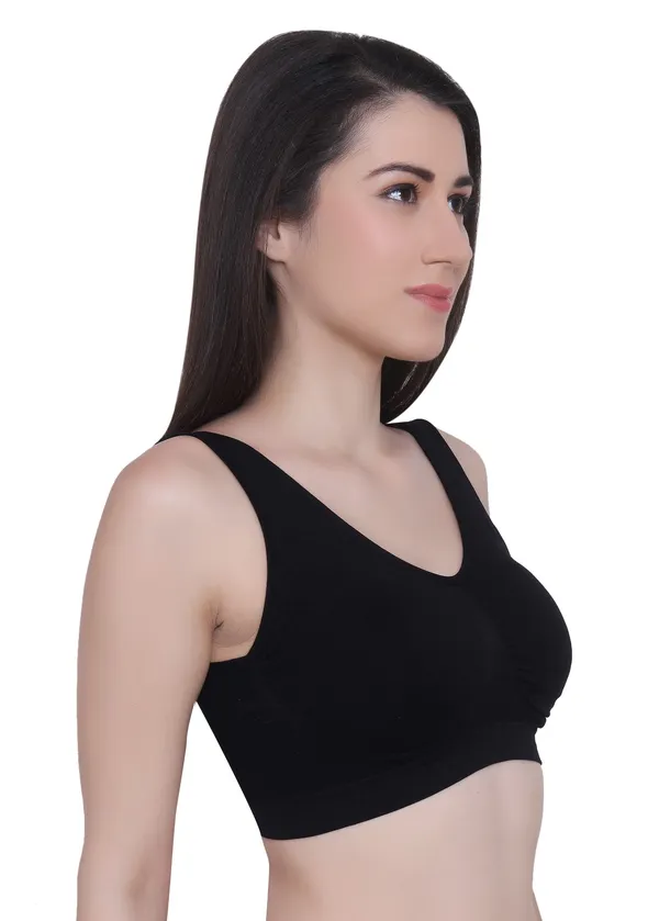 Lightly_Padded_Non_Wired_U_Back_Sports_Bra_|_Seamless_Stretchy_Low_Impact_Yoga_Workout_Bra