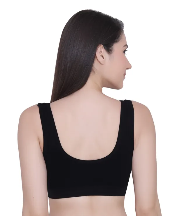 Lightly_Padded_Non_Wired_U_Back_Sports_Bra_|_Seamless_Stretchy_Low_Impact_Yoga_Workout_Bra