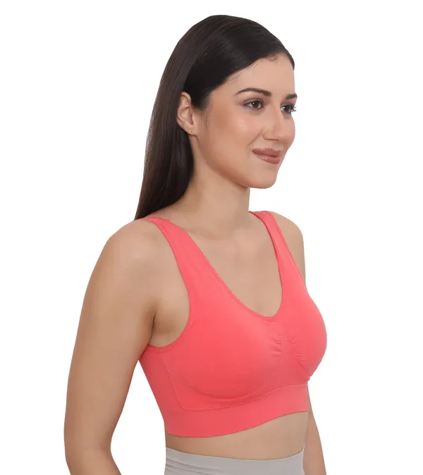 Lightly_Padded_Non_Wired_U_Back_Sports_Bra_|_Seamless_Stretchy_Low_Impact_Yoga_Workout_Bra
