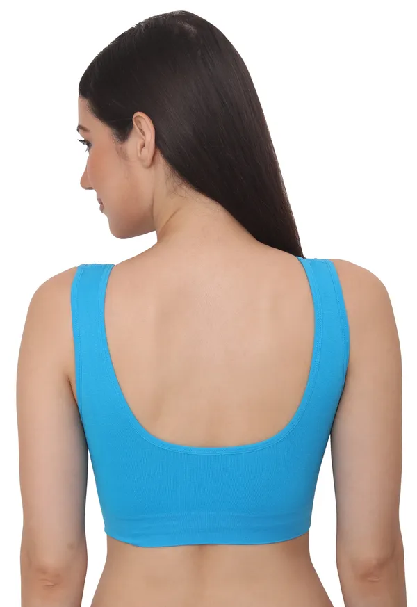 Lightly_Padded_Non_Wired_U_Back_Sports_Bra_|_Seamless_Stretchy_Low_Impact_Yoga_Workout_Bra