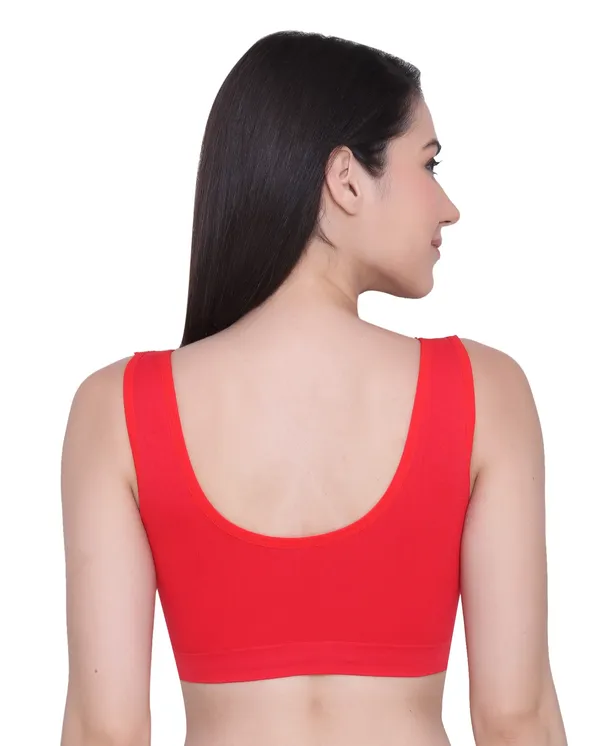 Lightly_Padded_Non_Wired_U_Back_Sports_Bra_|_Seamless_Stretchy_Low_Impact_Yoga_Workout_Bra