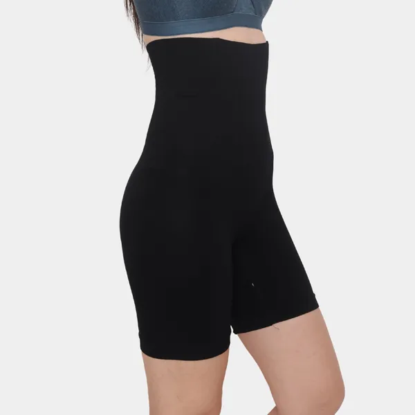High_Waist_Tummy_Control_Mid_Thigh_Short,_Thigh_Slimmer_Under_Dress_Shapewear
