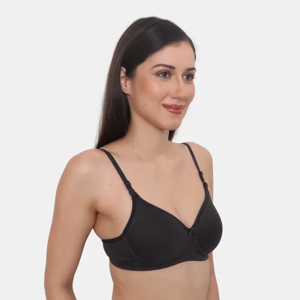 Pc_Interlock_Fabric_Full_Coverage_Padded_Non-Wired_Adjustable_Straps_Tshirt_Bra_Everyday_Bra,_C_Cup