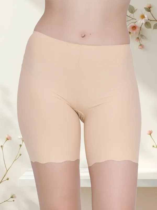 High_Waist_Stretchable_Skin_Fit_Shorties_Seamless_Under_Skirt_Cycling_Biker_Bicycle_Shorts