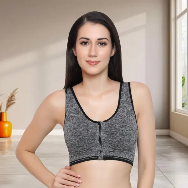 Padded_Wirefree_Front_Zip_Closure_Sports_Bra_Medium_Impact_Yoga_Bras_Racerback_Workout_Gym_Bra