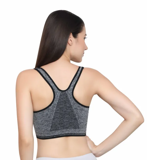 Padded_Wirefree_Front_Zip_Closure_Sports_Bra_Medium_Impact_Yoga_Bras_Racerback_Workout_Gym_Bra