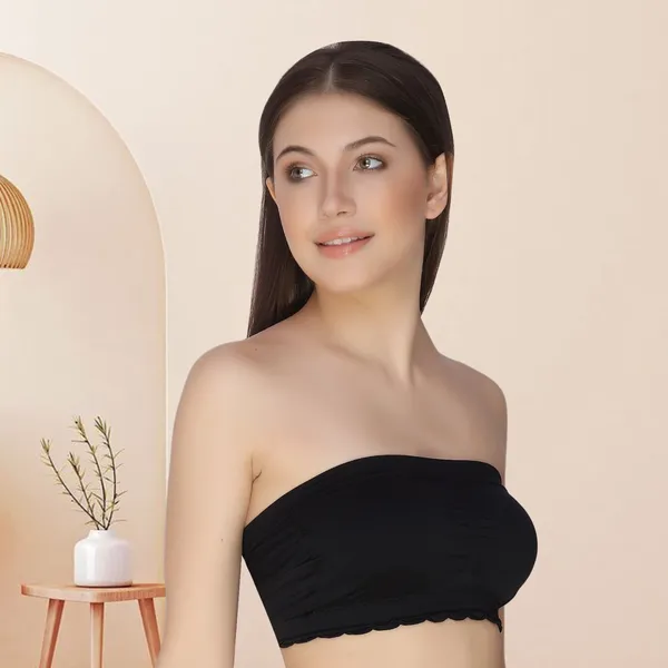 Solid_Tube_Bra_Padded_Wire_Free_Stretchable_Seamless_Strapless_Breathable_Pull_On_Bandeau_Bralette