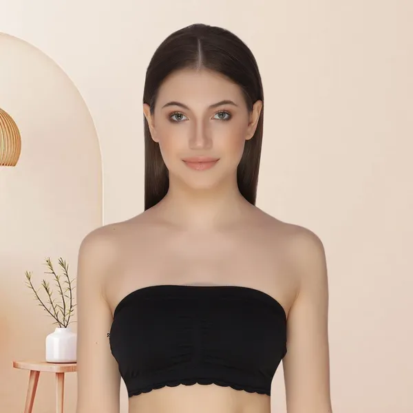 Solid_Tube_Bra_Padded_Wire_Free_Stretchable_Seamless_Strapless_Breathable_Pull_On_Bandeau_Bralette
