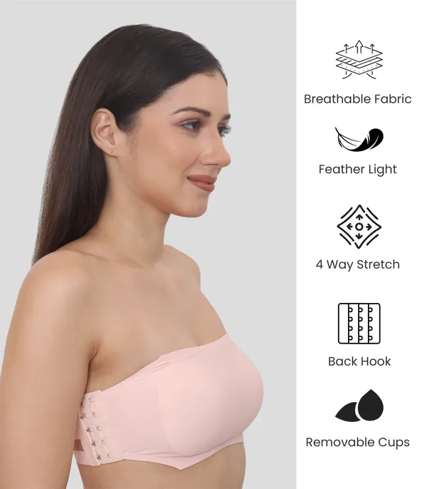 Womens_Padded_Wire_Free_Seamless_Strapless_Tube_Bandeau_Back_Hook_Bra_with_Removable_Pads,_(Light)