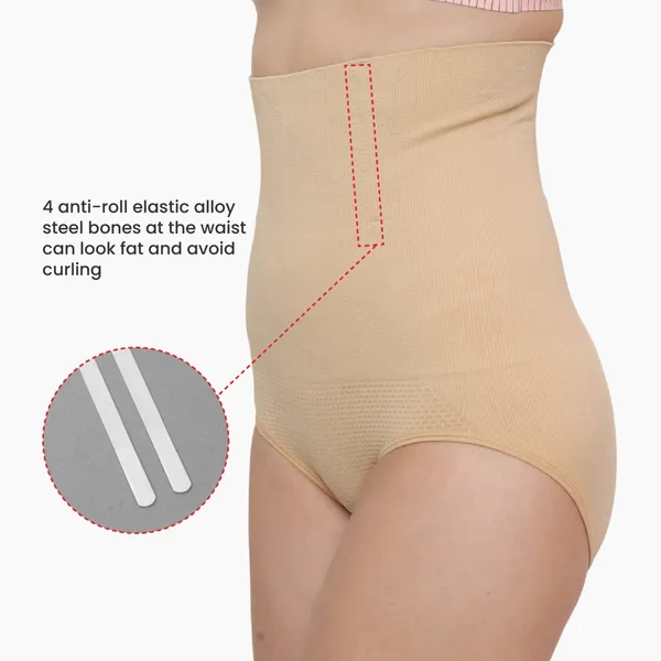 High-Waist_Tummy_Control_Shapewear_|_Slimming_Panty_&_Butt_Lifter_|_Seamless_Body_Shaper_Panty