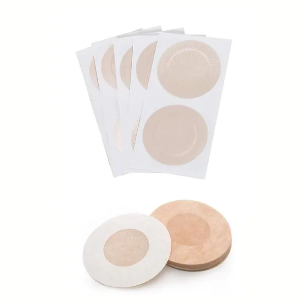 5_Pair_Ultra_Thin_Nipple_Cover/Bra_Pad_Patches/Self_Adhesive_Sticker_Peel_And_Stick_Bra_Petals