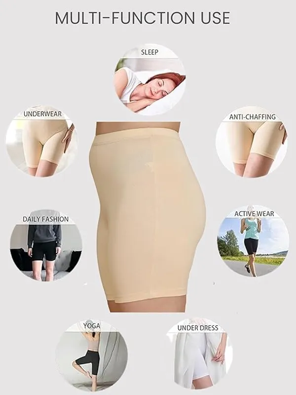 High_Waist_4-Way_Stretch_Shorts,_Pack_of_2
